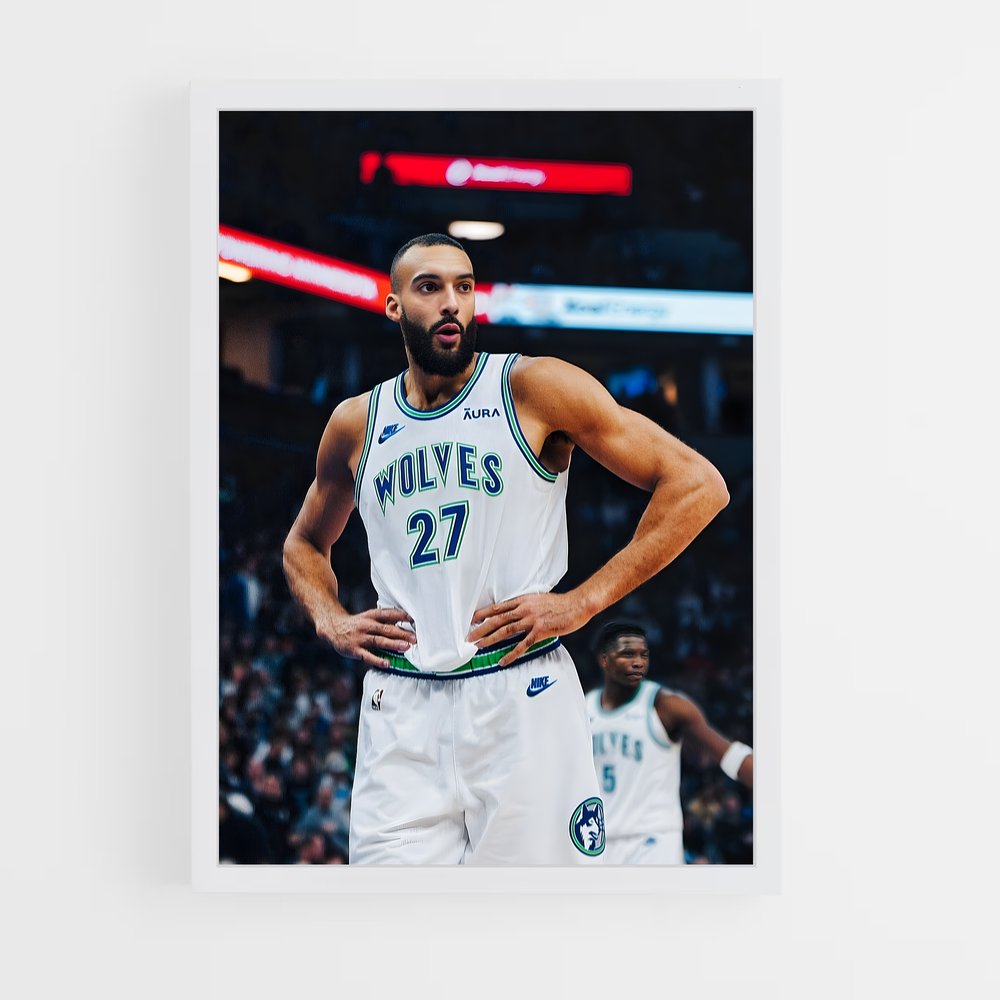 Poster Rudy en Action – affiche Basketball (vue 3)